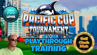 Golf Clash Nick. Playthrough (Training), Hole 1-9 - PRO - Pacific Cup Tournament ! На русском.
