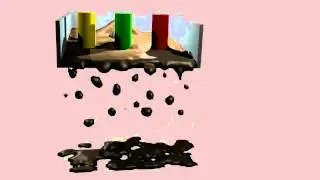 MUD TROFF ANIMATION - BLENDER FLUID SIMULATION