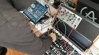 Minibrute 2s - Electribe Emx1 - Roland System1m  - lifeforms Sv1 modular performance by DeFacto