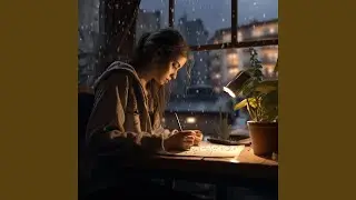 Serene Study by the Rain