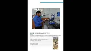 Material testing Laboratory