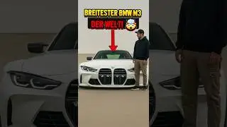 😱 Der breiteste BMW M3 der Welt! Du glaubst nicht, was unter der Haube steckt 🤯🔥