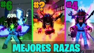 LAS MEJORES RAZAS DE BLOX FRUITS (DE LA PEOR A LA MEJOR) @SombraJaserRD