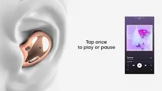 Galaxy Buds Live | Using touch controls and ANC