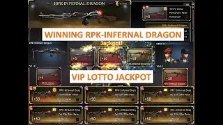 CROSSFIRE PH 2021 WINNING RPK-INFERNAL DRAGON (VIP JACKPOT)