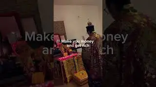 A Chinese Taoist ritual to attract wealth, commenting on 