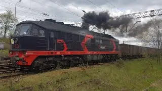 Br232-184 Cargounit z węglarkami (mega mazut)