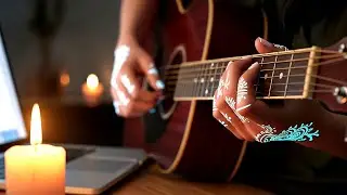Lofi Guitar & a Hot Girl's Midnight Oil 🕯️ | 1 Hour of Beats for Late Night Hustlers 💻