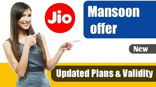 Breaking: Jio Mansoon Offer Launched | New JDDD Plans 349, 399,509  | Free 4G Data Again