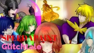 Speedpaint Glitchtale seven Wizards