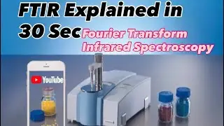 &ldquo;FTIR Explained in 30 Seconds | Fourier Transform Infrared Spectroscopy in Hindi&rdquo;#FTIR #Spectroscopy