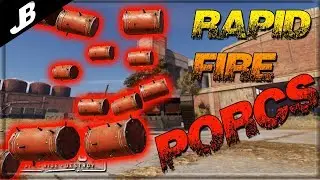 The only weapon that is extremely fun to play in crossout, Echo cabin + 3x Porcupines - Crossout
