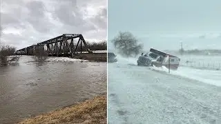 Intense Storms Pounding Much of the Central, Midwestern U.S.