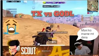 GODL VS TX 3v4 FIGHT IN MIRAMAR | GODL ON FIRE 🔥😱