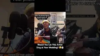 If Chris Brown Sung at Your Wedding?! 🎂 #chrisbrown #viral #fyp #trending #singer #cover