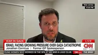 Jonathan Conricus on Israel facing growing international pressure over Gaza— CNN International