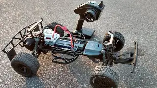 ECX Torment Tire change & Outside Test Run..  $60 Brushless Combo