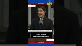 Justin Trudeau announces resignation as prime minister after new Liberal leader chosen.