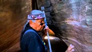 Clifford Mahooty Shares Zuni Mythology in Hardscrabble Canyon, AZ