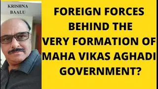 #SachinVaze #Parambir Singh -Foreign forces behind formation of MVA Govt in 2019? #AnilDeshmukh