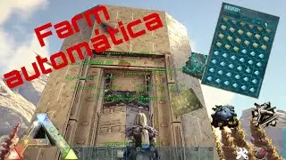 FARM AUTOMÁTICA DE ELEMENTO,METAL E PETRÓLEO (2023) | 10K de recurso por dia! | Ark Survival:Evolved