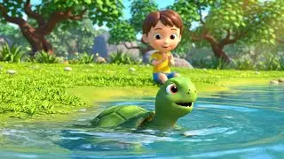 Baby Turtle&rsquo;s Flower Garden Adventure | Nursery Rhymes for Kids & Baby Songs 🐢