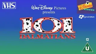 Opening to 101 Dalmatians UK VHS (1997)
