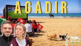 Une journée de repos à Agadir 🇲🇦pendant la CAN 2025 (C'est magnifique !) 