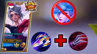 HOW TO COUNTER MIYA‼️USING  MELISSA TRICK BEST BUILD MELISSA UPDATE