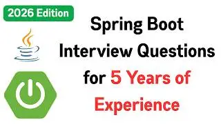 Spring Boot Interview Questions for 5 Years of Experience