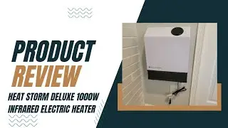 Amazing Wall Heater For Any Room! Heat Storm Deluxe 1000W