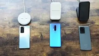 Oneplus 8 Pro | Huawei P40 Pro | Galaxy S20 Ultra Wireless Charging Test