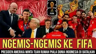 DITOLAK MENTAH-MENTAH ‼️PRESIDEN AMERIKA MINTA TUAN RUMAH PIALA DUNIA INDONESIA DI BATALKAN 