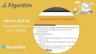 What's New in 2023 R2: Improvements to User Guides