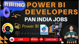 Power BI Developer Jobs | Power BI Developer Jobs for Freshers | Job Power BI | Power BI Jobs Salary