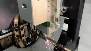 Wycinarka laserowa /Laser Światłowodowy fiber do rur i profili CORMAK LF60M -cięcie profilu 15x15 mm