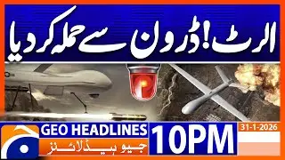 Drone Attack - Lebanon Latest News | Headlines Geo News 10 PM (31 Jan 2026)