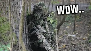 Invisible Ghillie Sniper DESTROYS the Enemy Team (UNFAIR)