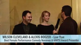 2012 IAWTV Awards Blue Carpet Interview: Wilson Cleveland and Alexis Boozer of Leap Year