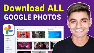 How To Download All Google Photos in Laptop (EASY)