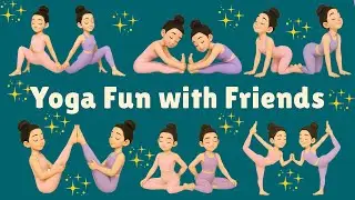 Yoga for Kids with Friends | Fun Group Yoga for Happy Children