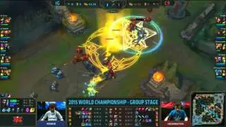 IG vs C9 - Rookie solo kills Incarnati0n