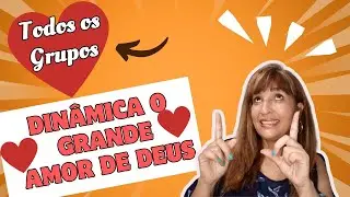 DINÂMICA - O GRANDE AMOR DE DEUS! A Salvação em Jesus Cristo😍😍