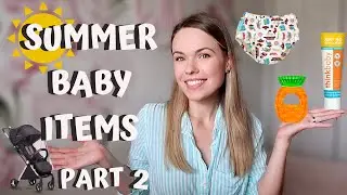 SUMMER BABY MUST HAVES: Hot Weather Baby Essentials, Beach Summer Clothes, Vacation Baby Products