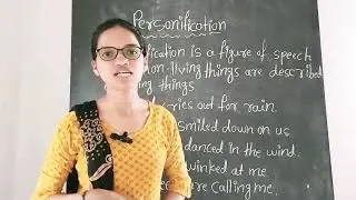 Meaning of Personification with Examples in English grammar very important for all exams 👆...