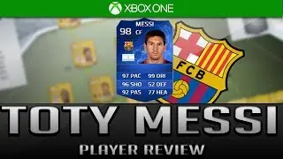 FIFA 14 Ultimate Team | TOTY (98) ОБЗОР ИГРОКА ST LIONEL MESSI + ИГРОВАЯ СТАТИСТИКА