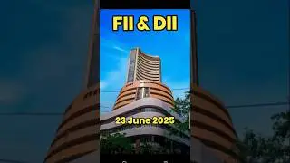 Fll/FPI AND DII Trading Activity on nse || FII AND DII BUY SELL DATA ANALYSIS ||&nbsp;#fiis&nbsp;#diis