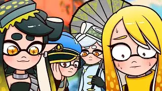 Little buddy sings Happy Little Workers (Splatoon 3 Animation) *Volume Warning*