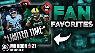 LIMITED TIME FAN FAVORITES PROMO! - Madden Mobile 21