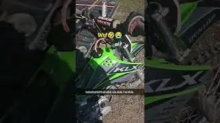 😭😭😭😭BUBBLES #braaap #automobile #motocross #crf #motocrosss #bikelife #dirtbike #dirtbikes #funny